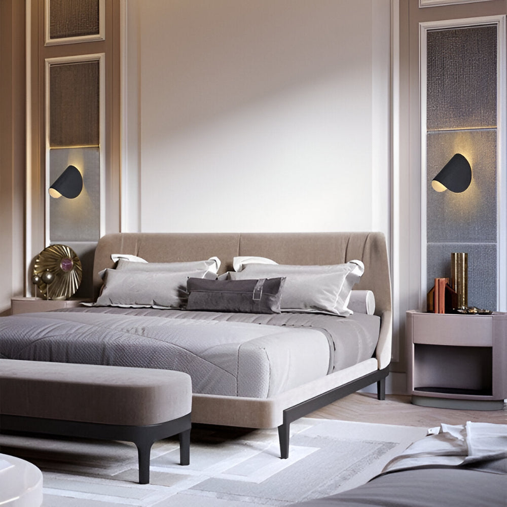 Elegant Italian Wall Sconce Lighting - Rotatable Design with Warm White Light for Modern Spaces 5