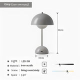 Elegant Wireless Table Lamp – Cordless LED Desk Lamp with Adjustable Brightness for Versatile Lighting 17