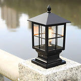 Stone Light Pillar LED Outdoor Light with Dual Power Modes – Waterproof Design for Traditional Spaces 9