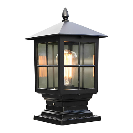 Stone Light Pillar LED Outdoor Light with Dual Power Modes – Waterproof Design for Traditional Spaces 12