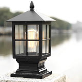 Stone Light Pillar LED Outdoor Light with Dual Power Modes – Waterproof Design for Traditional Spaces 6