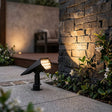 Fluxen Adjustable Outdoor Solar Spotlight lifestyle 2