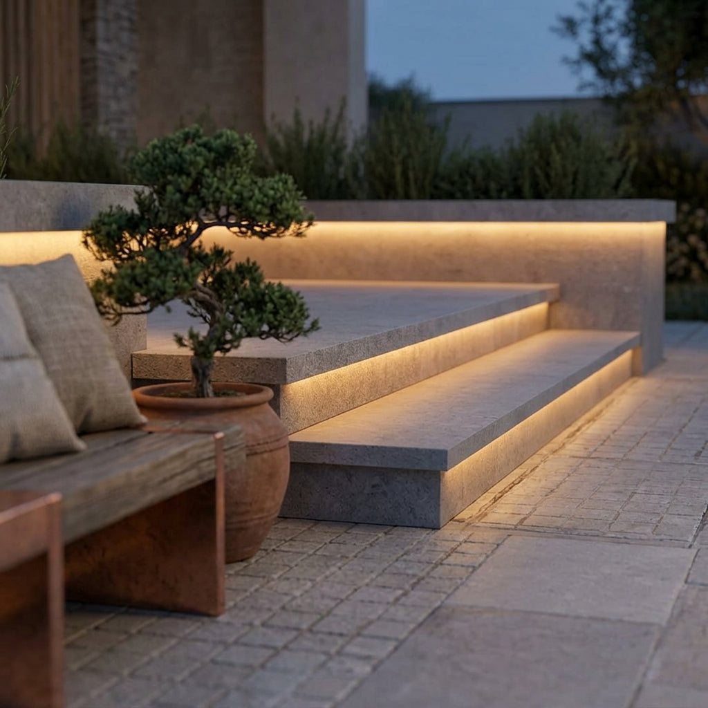 Flexara Outdoor LED Step Strip Lights lifestyle 3