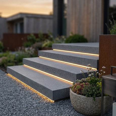 Flexara Outdoor LED Step Strip Lights lifestyle 2