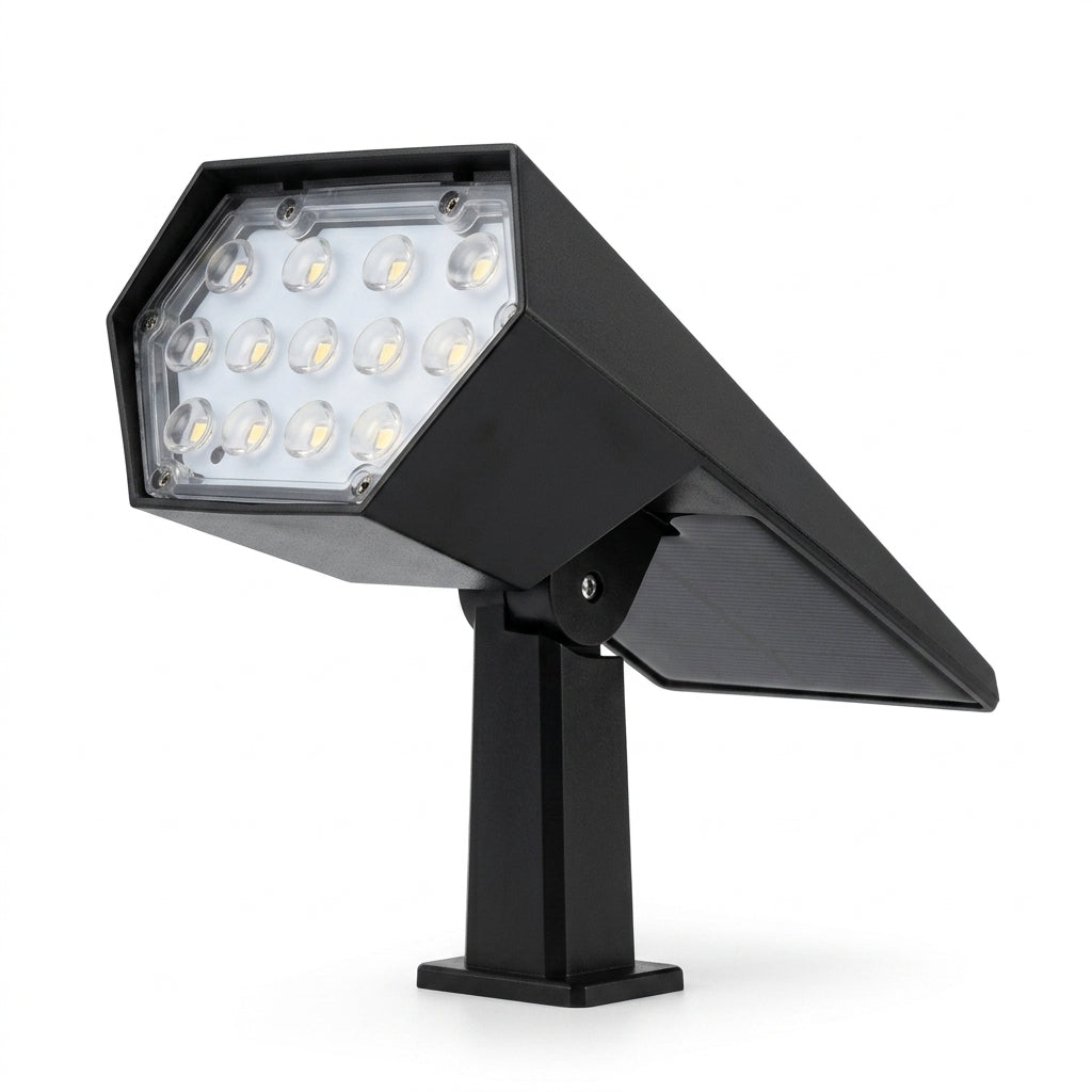 Fluxen Adjustable Outdoor Solar Spotlight hero