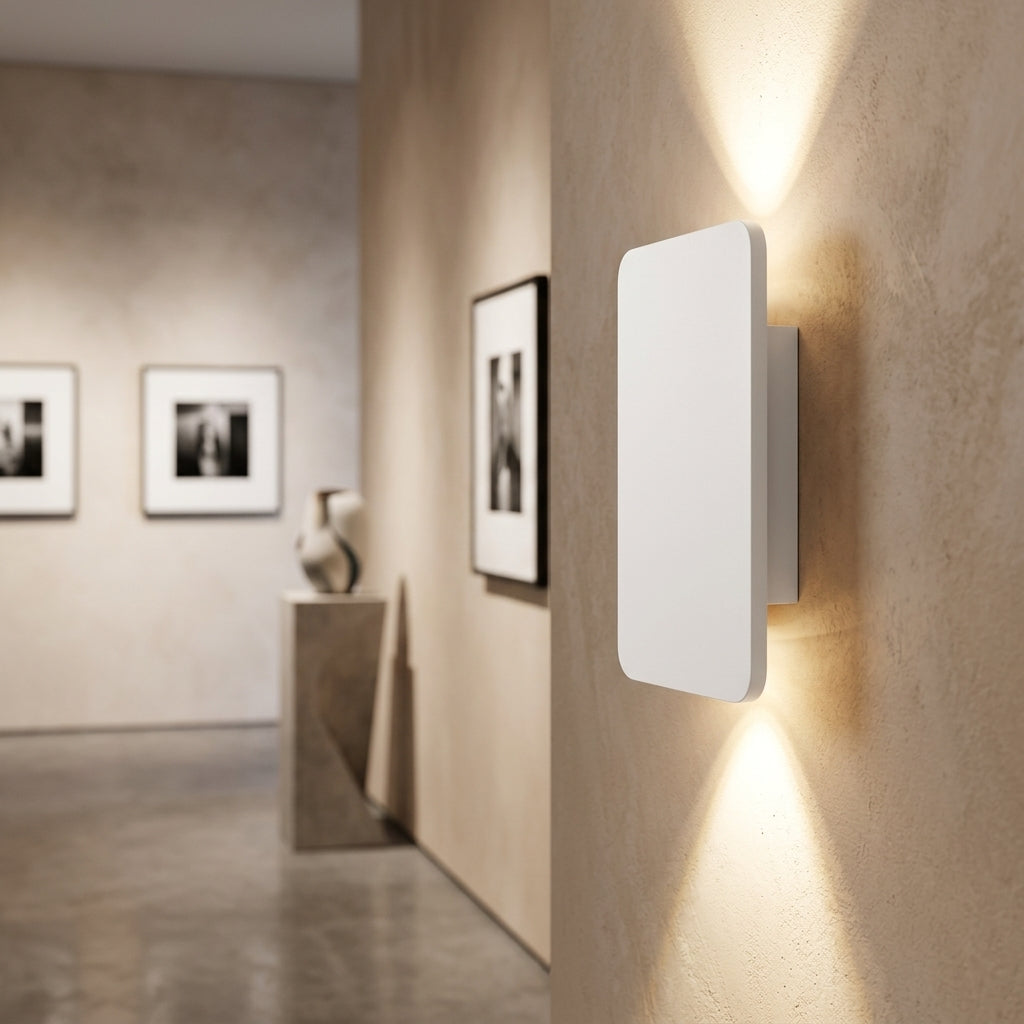Norvel LED Wall Sconce 2-Light Flat Panel lifestyle 3