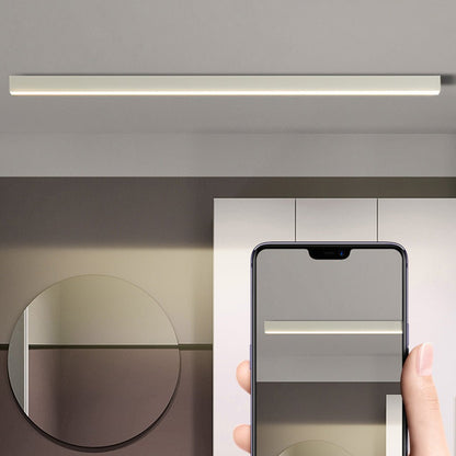 Minimalist LED Ceiling Light - Remote Dimming & Adjustable Length for Versatile Indoor Illumination 11