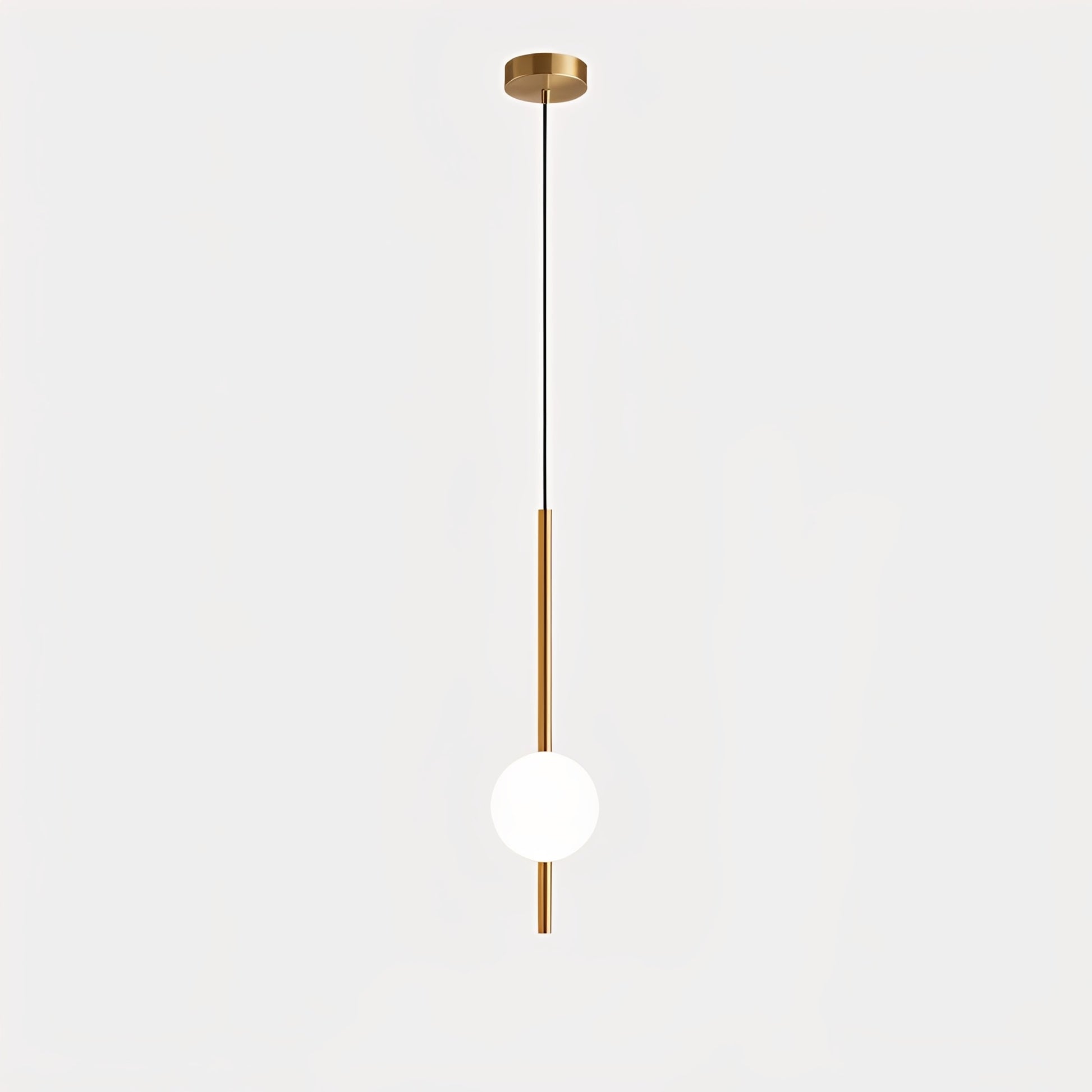 Elegant Glass Pendant Light – Adjustable Chain for Modern Kitchen Lighting 10