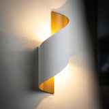 Spiral LED Outdoor Wall Light - Waterproof Dual-Sided Design for Modern Ambiance 7