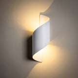 Spiral LED Outdoor Wall Light - Waterproof Dual-Sided Design for Modern Ambiance 6