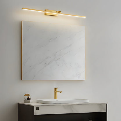 Luminara Rotatable LED Vanity Light Bar - Adjustable Acrylic Shade for Soft Bathroom Lighting 1