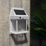Classic Solar Lantern Wall Light with Motion Sensor - Elegant Design for Outdoor Illumination 6