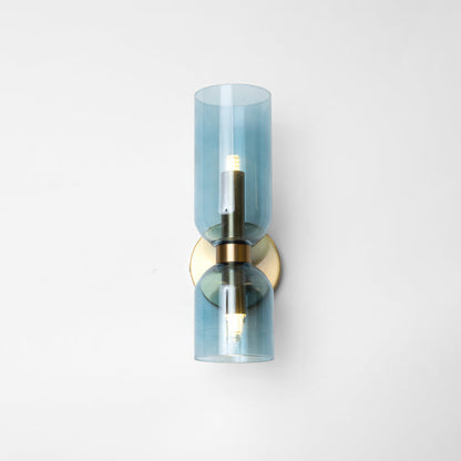 Elegance Double-Head Glass Wall Lamp - Modern LED Sconce for Cozy Lighting 4
