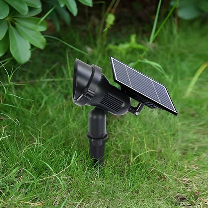 Luminara Adjustable Solar Spot Lights - RGB Multi-Color Outdoor Lighting for Trees and Gardens 1
