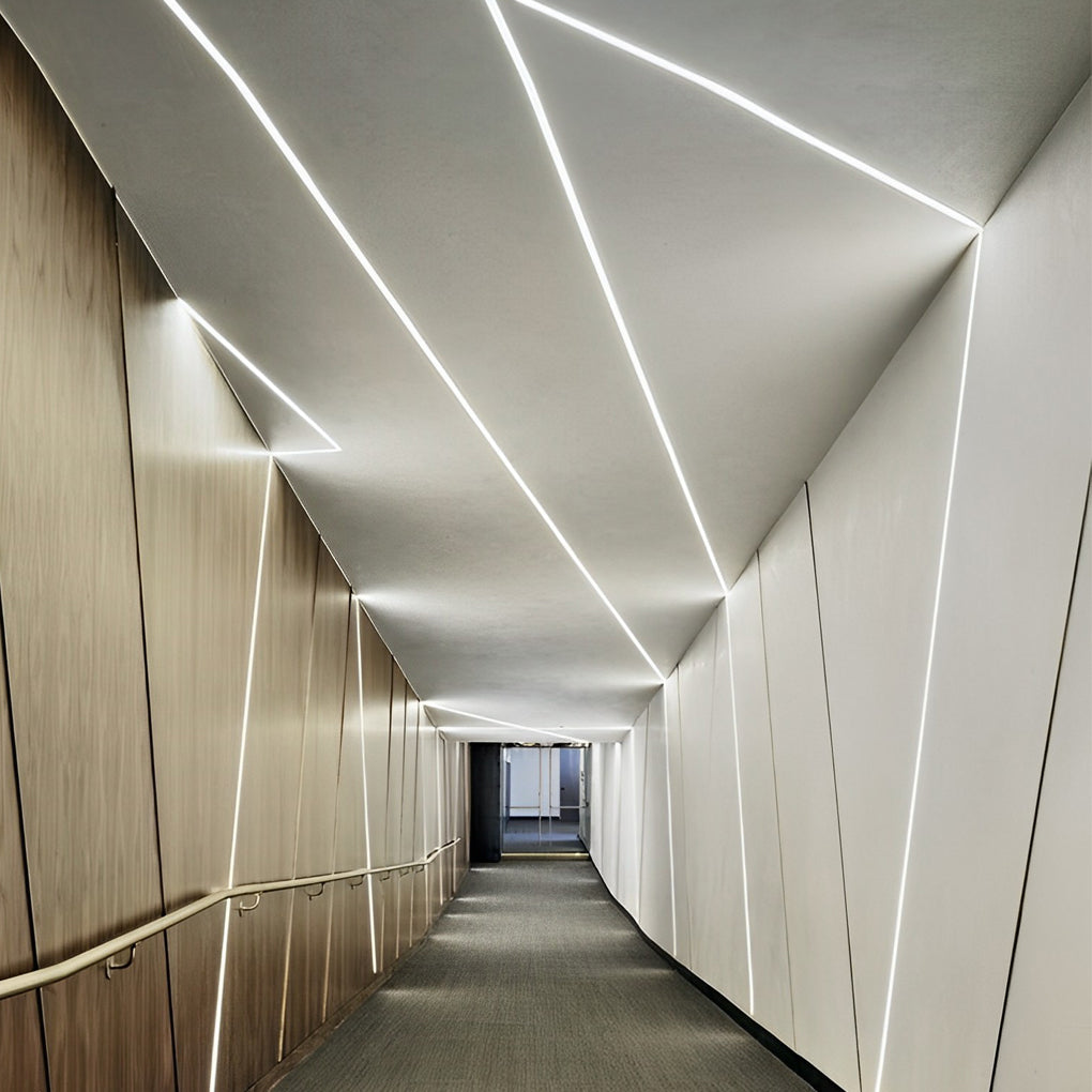 Concealed LED Linear Light Strip - Waterproof Design with High Color Rendering for Seamless Ambiance 7