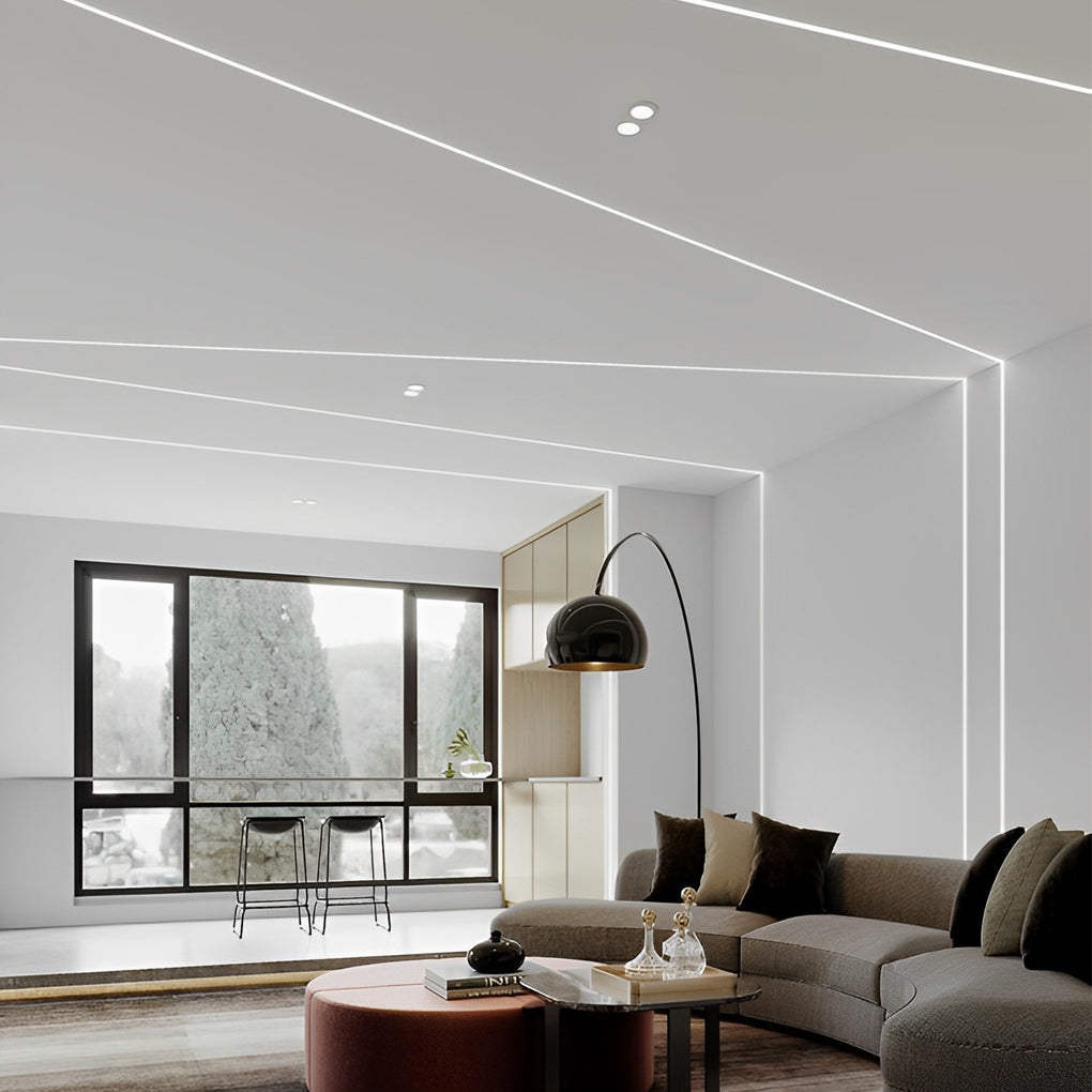 Concealed LED Linear Light Strip - Waterproof Design with High Color Rendering for Seamless Ambiance 10