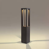 Black Aluminum Garden LED 7W 4 - Beam Landscape Bollard Lights