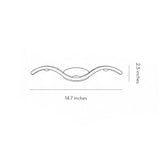 Seagull Wave Wall Sconce - Up-Down LED Light with Waterproof Design for Outdoor Spaces 13