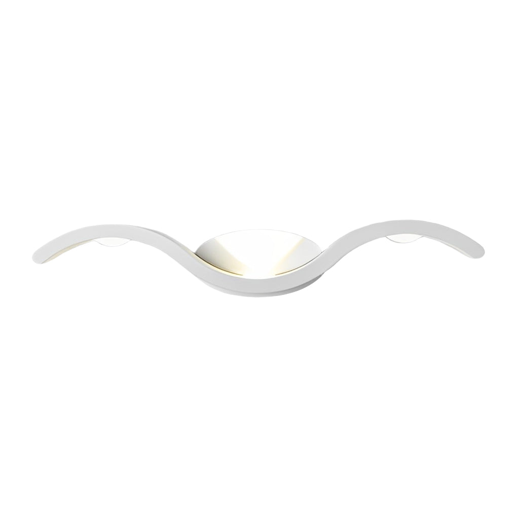 Seagull Wave Wall Sconce - Up-Down LED Light with Waterproof Design for Outdoor Spaces 11