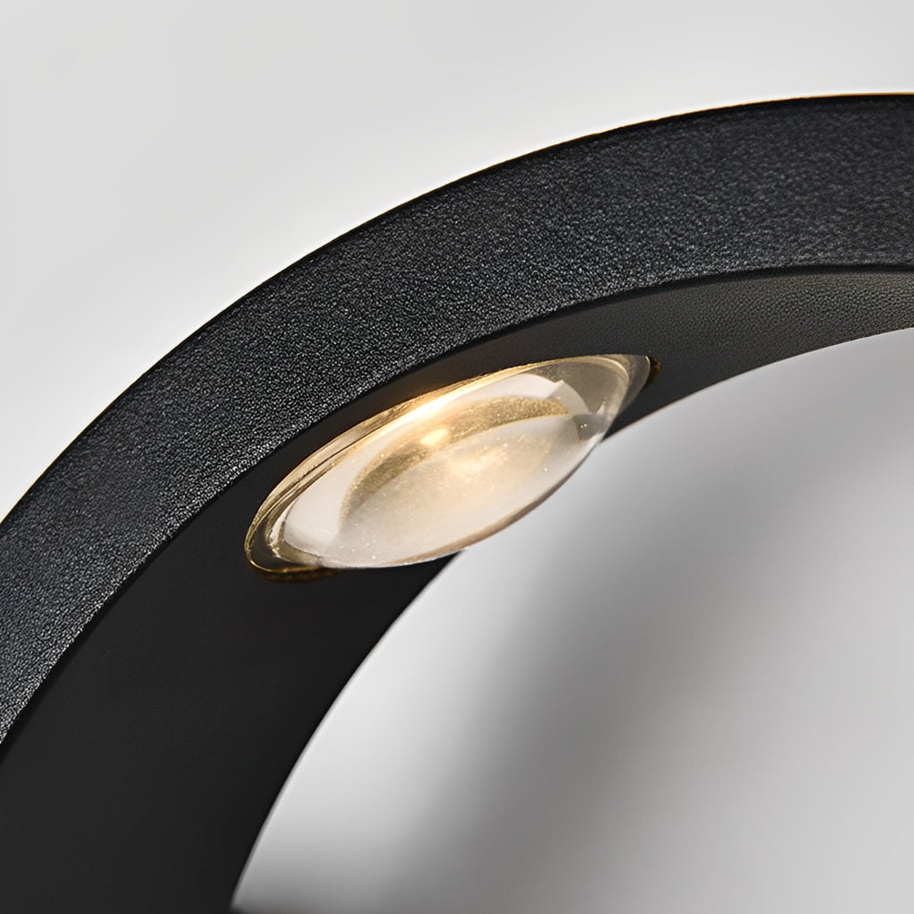 Seagull Wave Wall Sconce - Up-Down LED Light with Waterproof Design for Outdoor Spaces 8