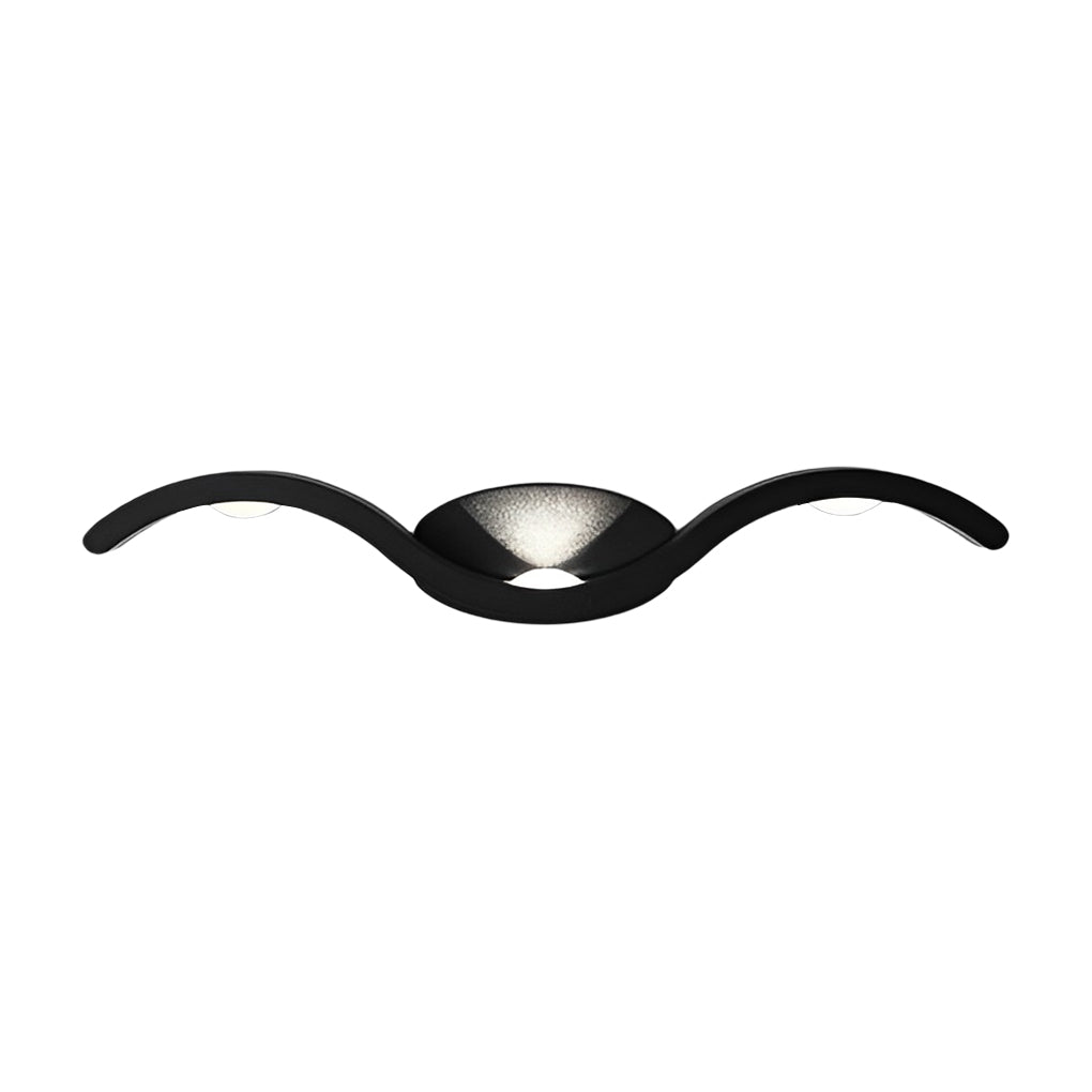 Seagull Wave Wall Sconce - Up-Down LED Light with Waterproof Design for Outdoor Spaces 12
