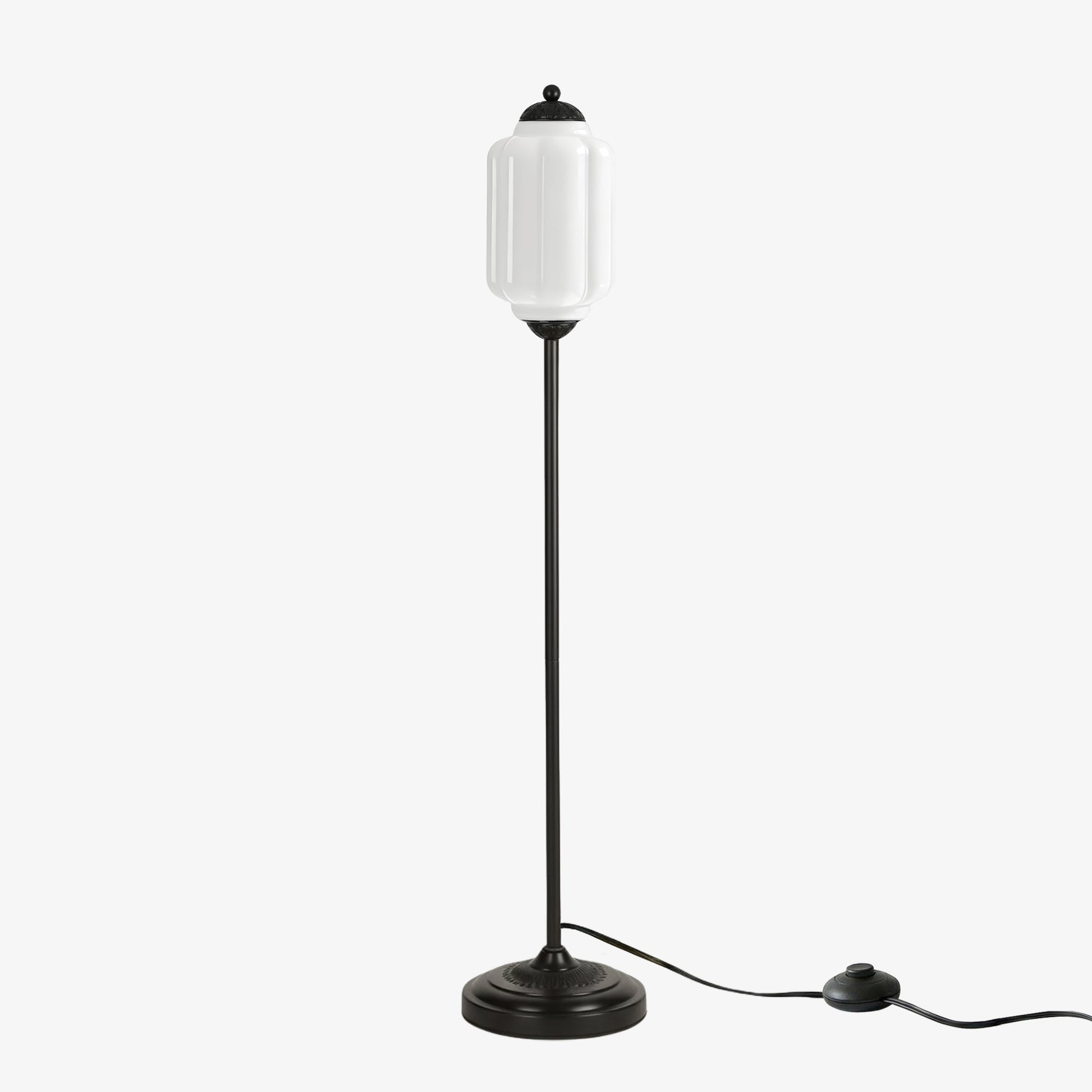 Eloise Collection | Floor Lamp with Unique Retro Glass Design - Stylish Lighting for Living Rooms 19