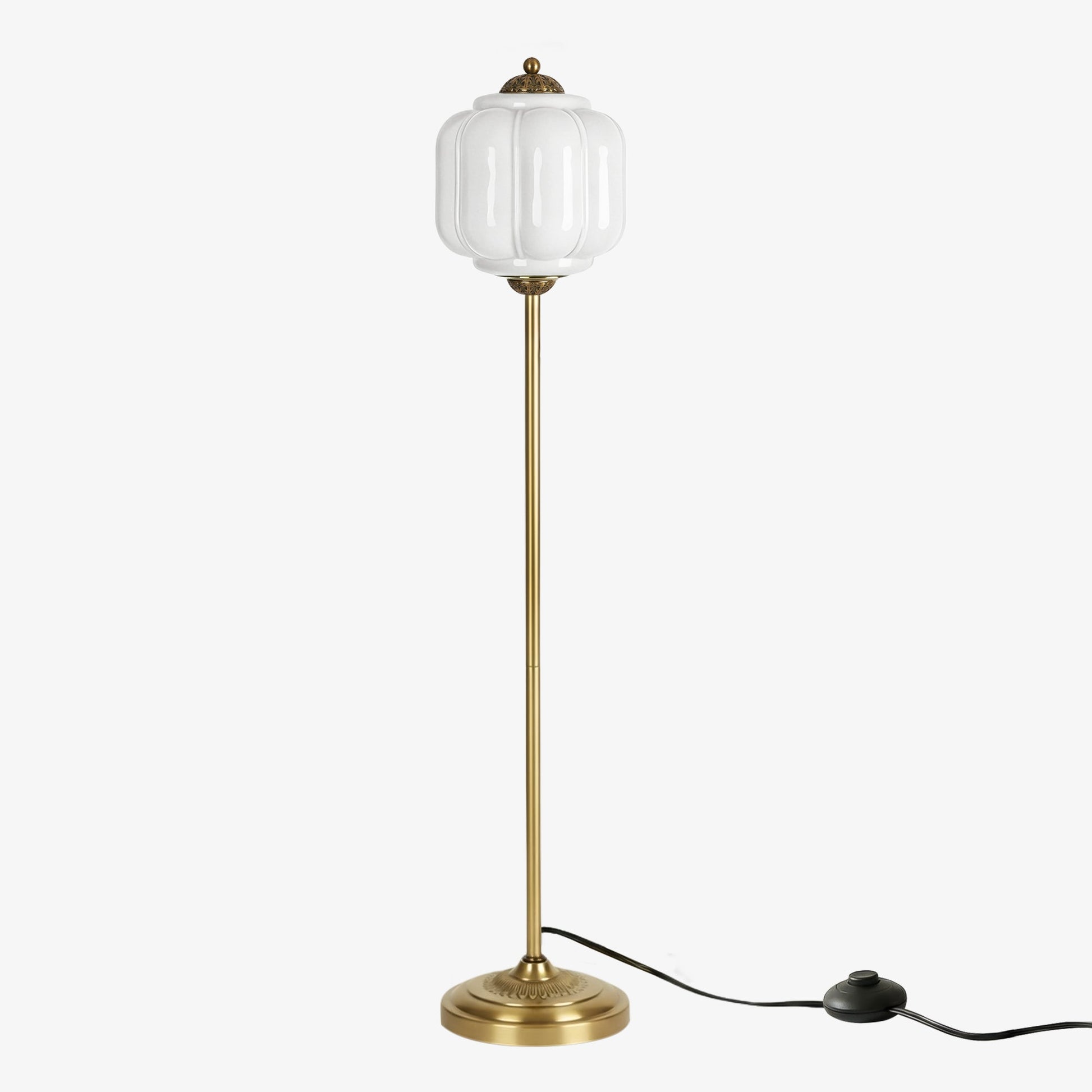 Eloise Collection | Floor Lamp with Unique Retro Glass Design - Stylish Lighting for Living Rooms 10
