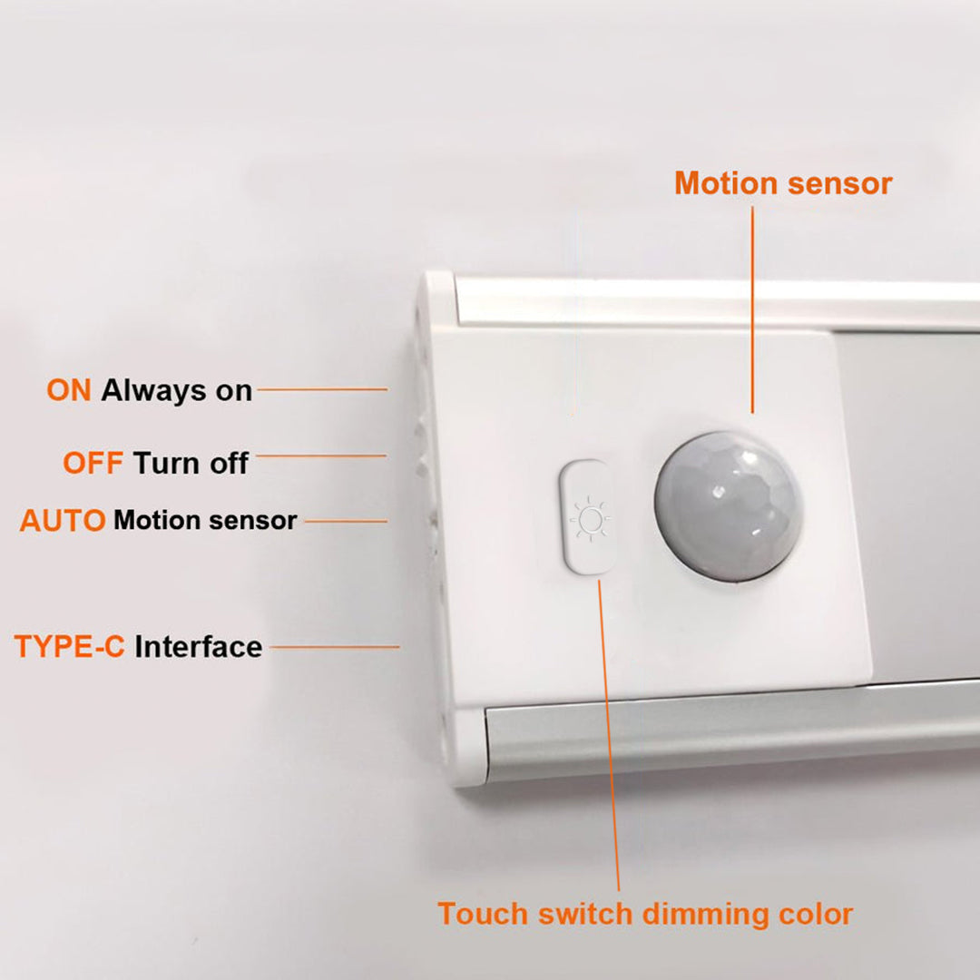 Inducer Wireless Under Cabinet LED Light - Motion Sensor Design for Effortless Kitchen Lighting 9