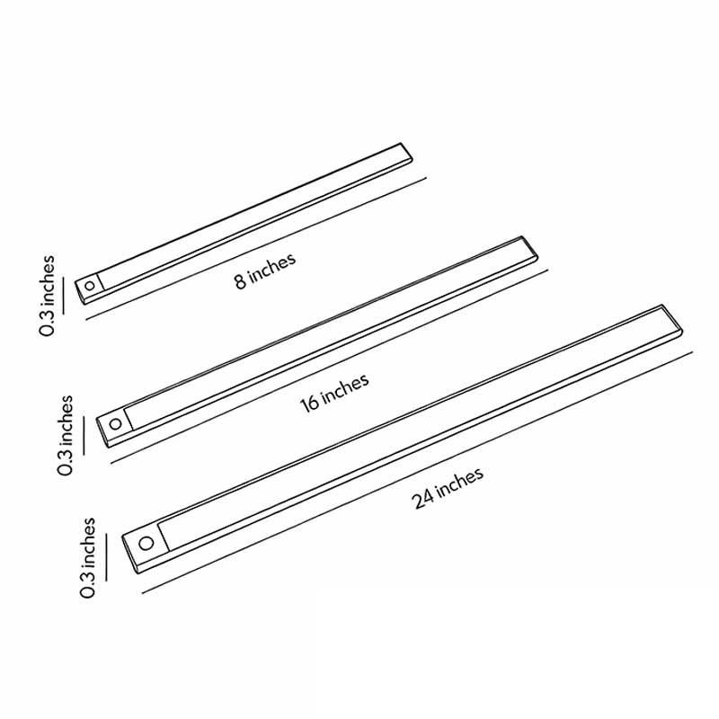 Inducer Wireless Under Cabinet LED Light - Motion Sensor Design for Effortless Kitchen Lighting 15