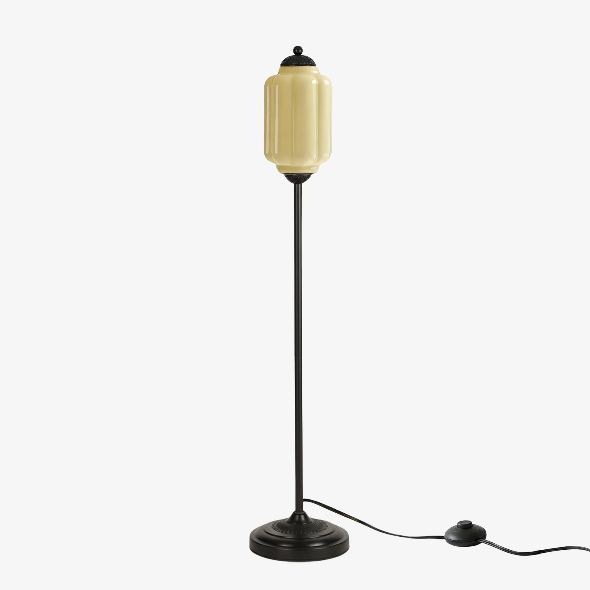 Eloise Collection | Floor Lamp with Unique Retro Glass Design - Stylish Lighting for Living Rooms 26