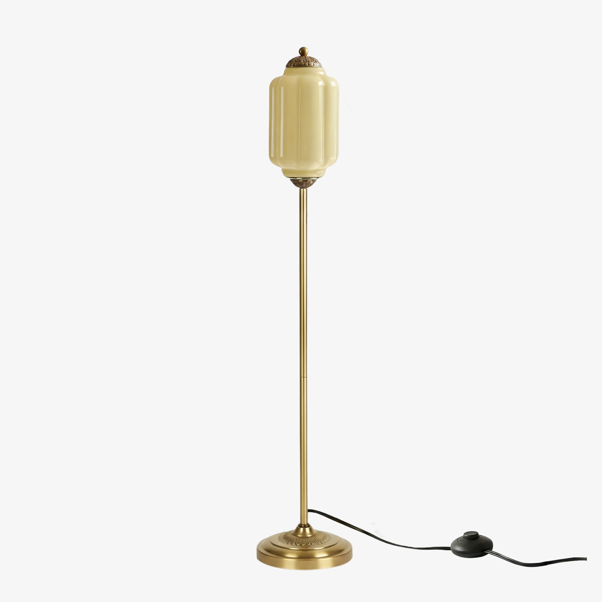 Eloise Collection | Floor Lamp with Unique Retro Glass Design - Stylish Lighting for Living Rooms 35